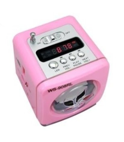 Radio MP3 player portabil cu afisaj WS908RL