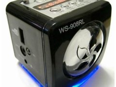 Radio MP3 player portabil cu afisaj WS908RL